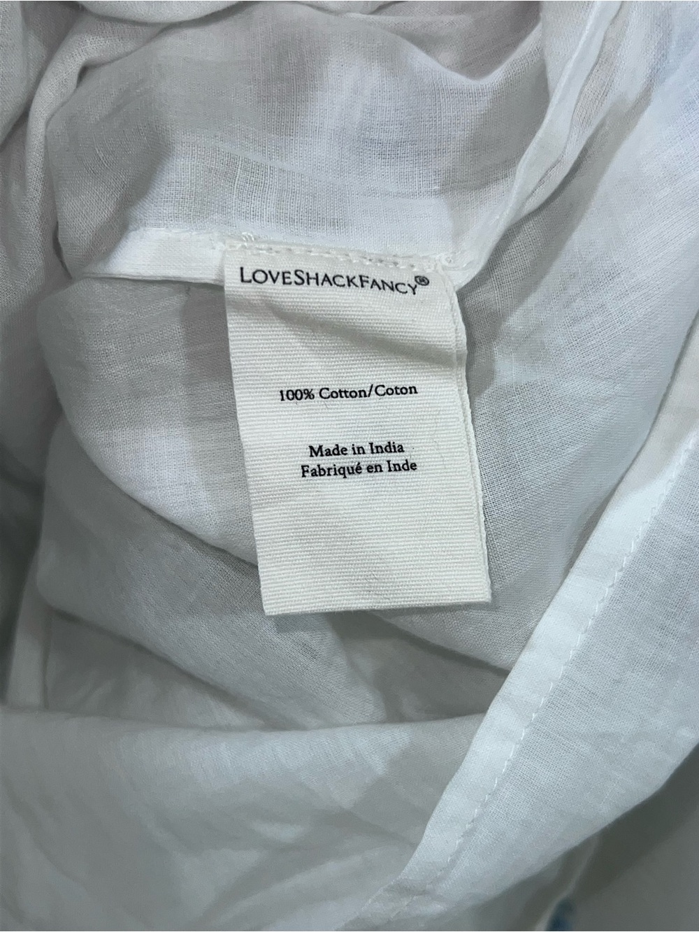LoveShackFancy Leighton Mini Dress. - Picture 7 of 7